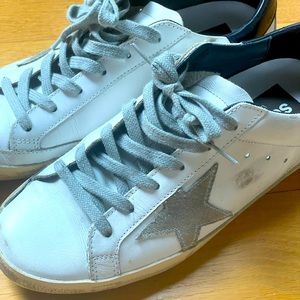 Golden Goose Superstar women’s shoes.